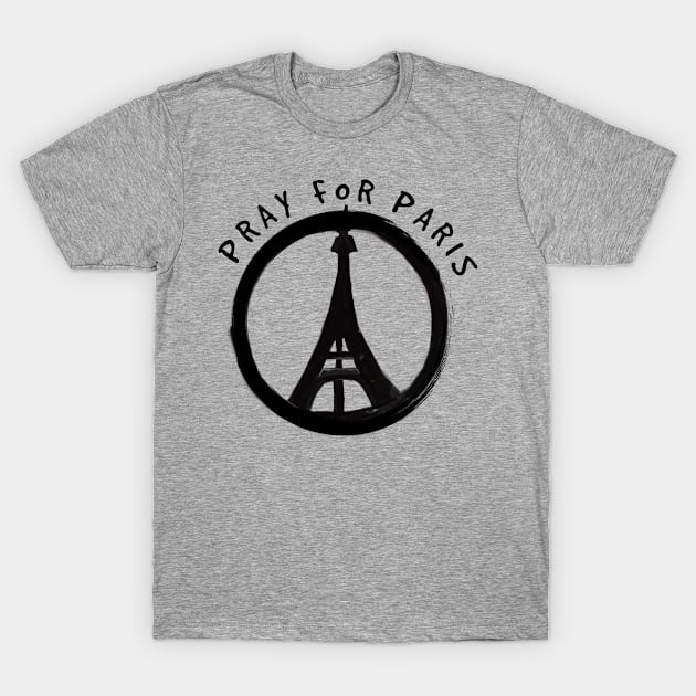 Pray for Paris T-Shirt by Aldebaran